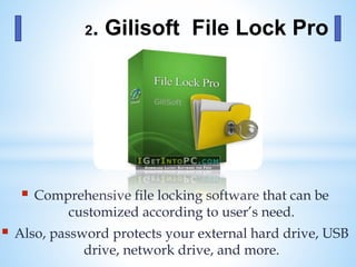 Best 15 file and folder locker for Windows 11 | PPTX