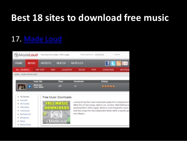Best 18 Sites To Download Free Music To Ipod