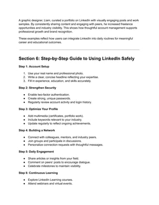 Mastering Safe LinkedIn Account Use for Career and Personal Growth in ...