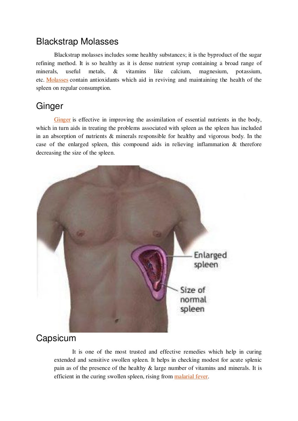 Best 6 natural remedies to treat spleen problems