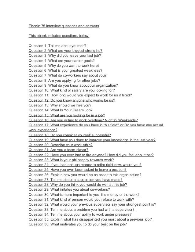 common marketing interview questions