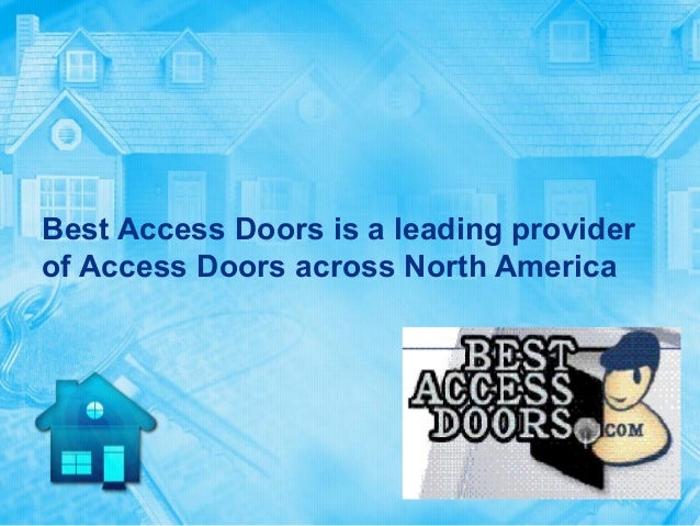Best Access Doors Is A Leading Provider Of Access Doors