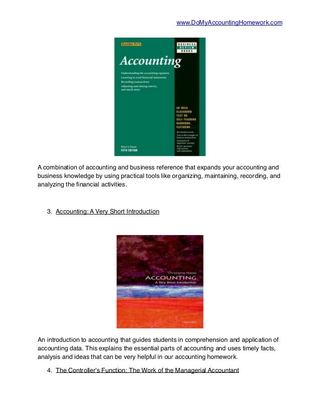 50 Best Accounting Books For Students - 