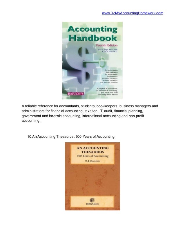 50 Best Accounting Books for Students