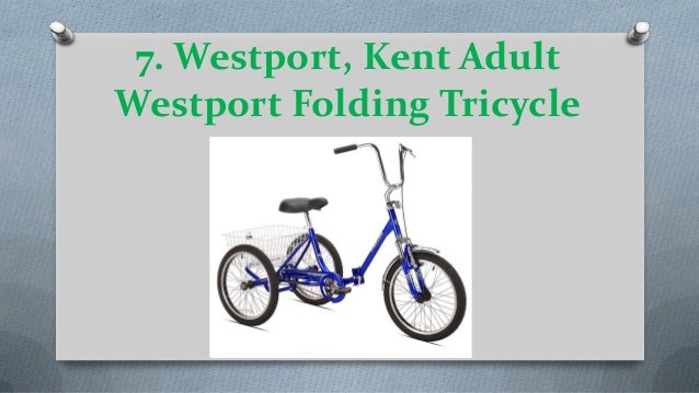 westport adult folding tricycle