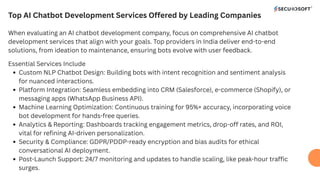 Top AI Chatbot Development Company in India: Services & Benefits | PDF