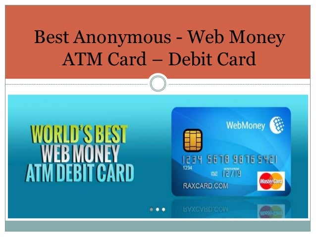 best anonymous web money