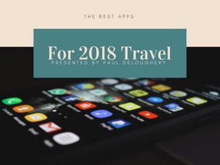 Best Apps For 2018 Travel