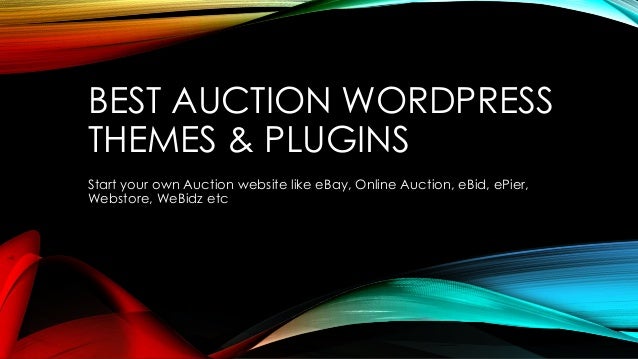 auction themes