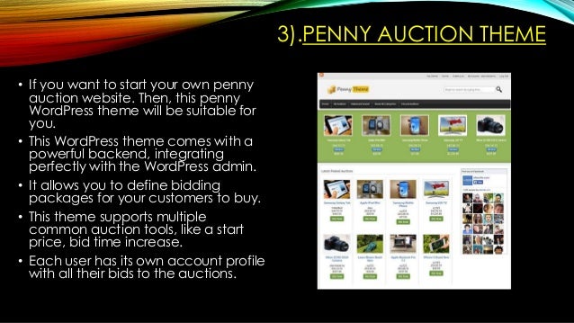 auction themes