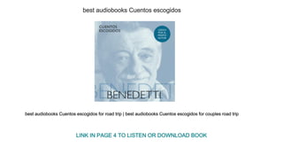 best audiobooks Cuentos escogidos
best audiobooks Cuentos escogidos for road trip | best audiobooks Cuentos escogidos for couples road trip
LINK IN PAGE 4 TO LISTEN OR DOWNLOAD BOOK
 