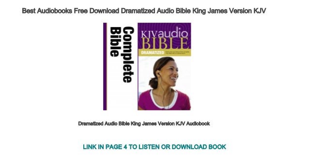 Best Audiobooks Free Download Dramatized Audio Bible King James Versi