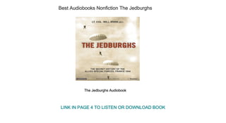 Best Audiobooks Nonfiction The Jedburghs
The Jedburghs Audiobook
LINK IN PAGE 4 TO LISTEN OR DOWNLOAD BOOK
 