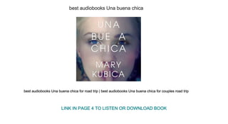 best audiobooks Una buena chica
best audiobooks Una buena chica for road trip | best audiobooks Una buena chica for couples road trip
LINK IN PAGE 4 TO LISTEN OR DOWNLOAD BOOK
 