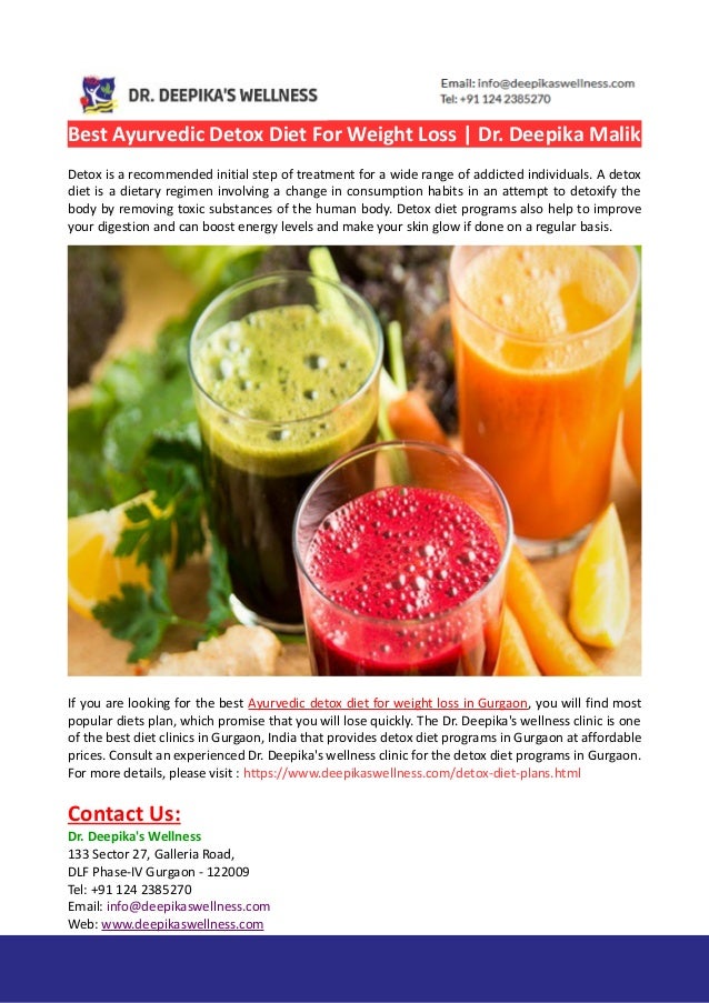 Best Ayurvedic Detox Diet For Weight Loss