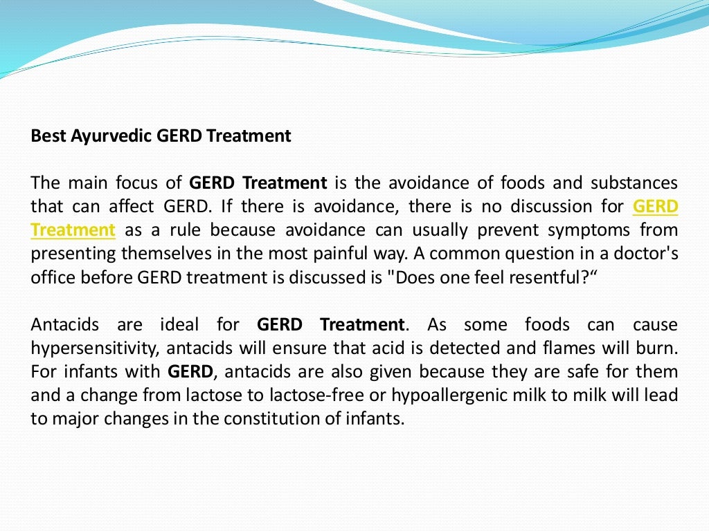 Best Ayurvedic GERD Treatment