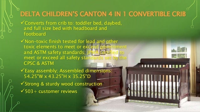 The 5 Best Convertible Baby Cribs 2015