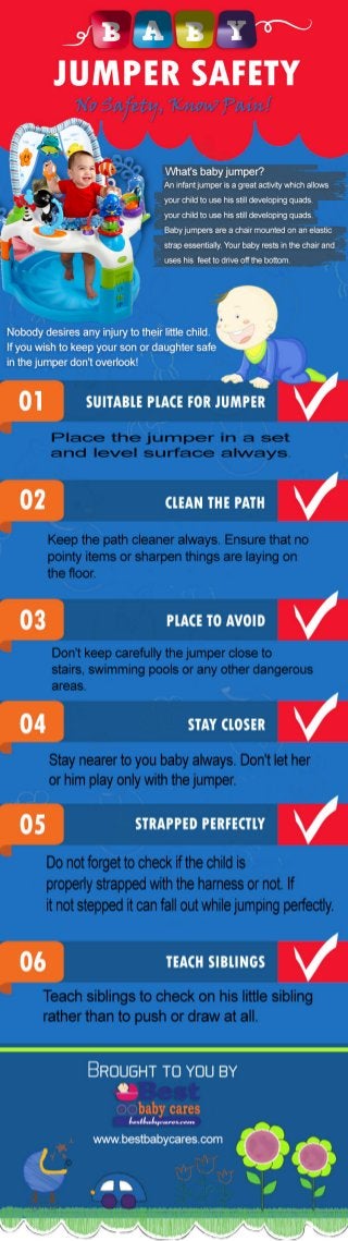 Some Safety Tips For The Best Baby Jumpers (Infographic)
