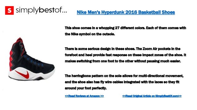 list of best basketball shoes