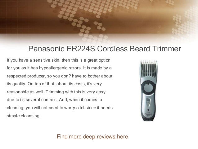 Top Rated Beard Trimmers For Men 2014