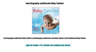 best biography audiobooks Baby Catcher
best biography audiobooks Baby Catcher | autobiography audiobooks read Baby Catcher | best audiobooks Baby Catcher
LINK IN PAGE 4 TO LISTEN OR DOWNLOAD BOOK
 