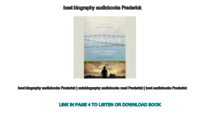 best biography audiobooks Frederick
best biography audiobooks Frederick | autobiography audiobooks read Frederick | best audiobooks Frederick
LINK IN PAGE 4 TO LISTEN OR DOWNLOAD BOOK
 