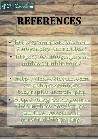 REFERENCES
 