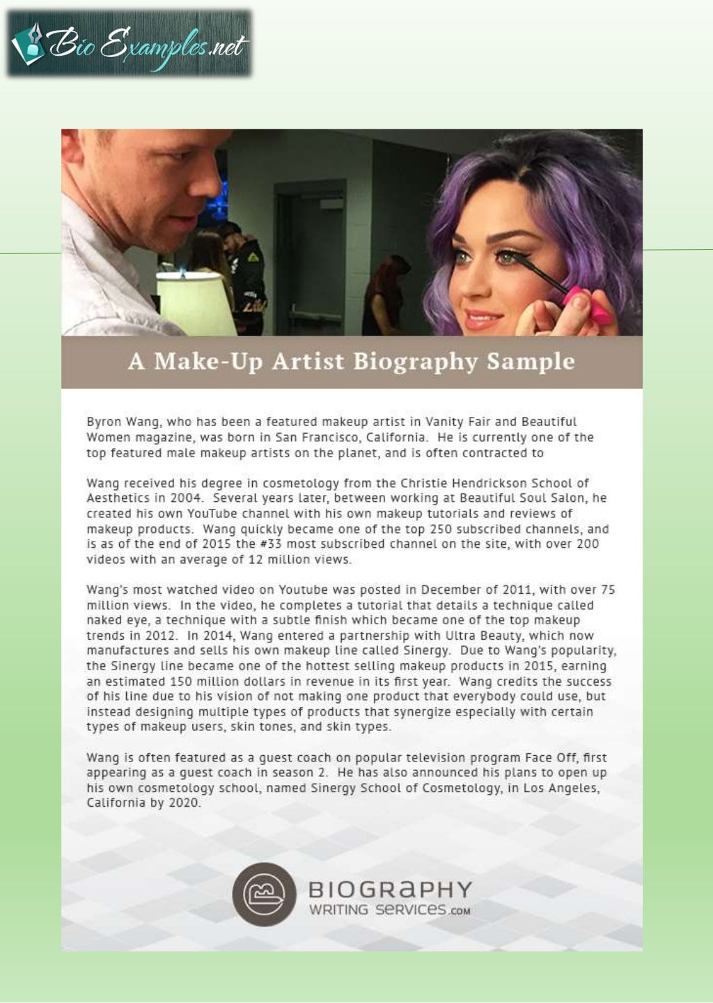 Best Biography Examples for Your Career