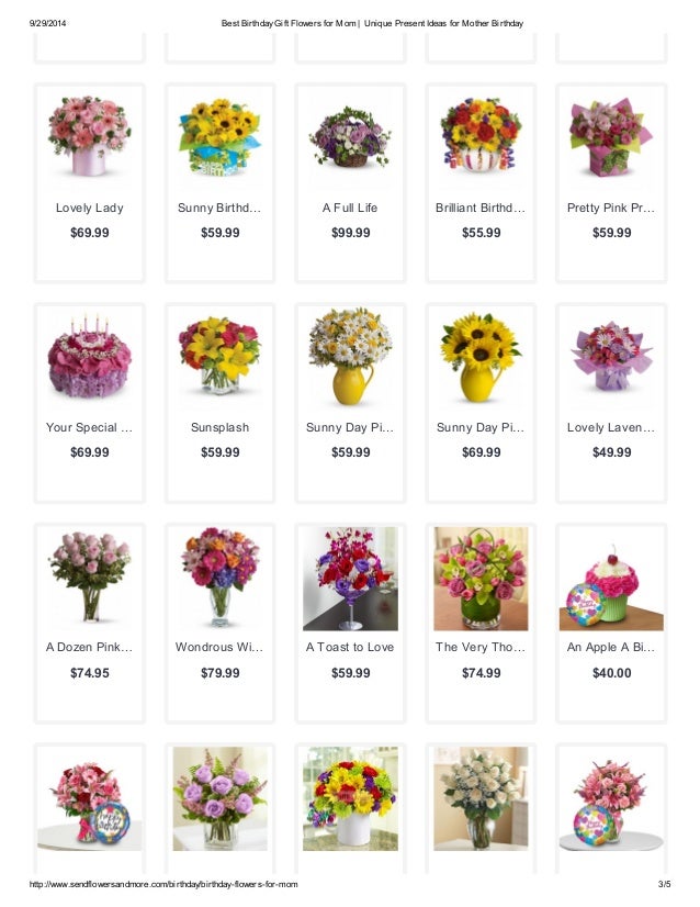 mom birthday delivery gifts