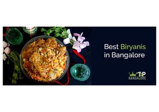 Best biryani in bangalore.pdf