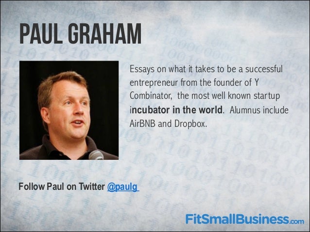 Paul Graham Essays On What