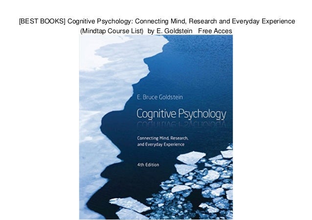 [BEST BOOKS] Cognitive Psychology Connecting Mind