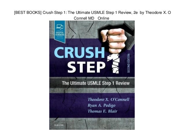 [BEST BOOKS] Crush Step 1: The Ultimate USMLE Step 1 Review, 2e by ...