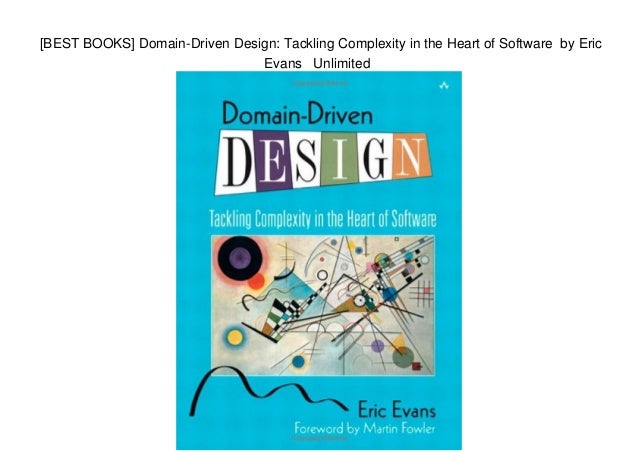 [BEST BOOKS] Domain-Driven Design: Tackling Complexity in the Heart of