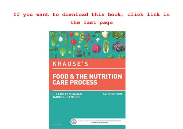 [BEST BOOKS] Krause s Food the Nutrition Care Process, 14e (Krause…