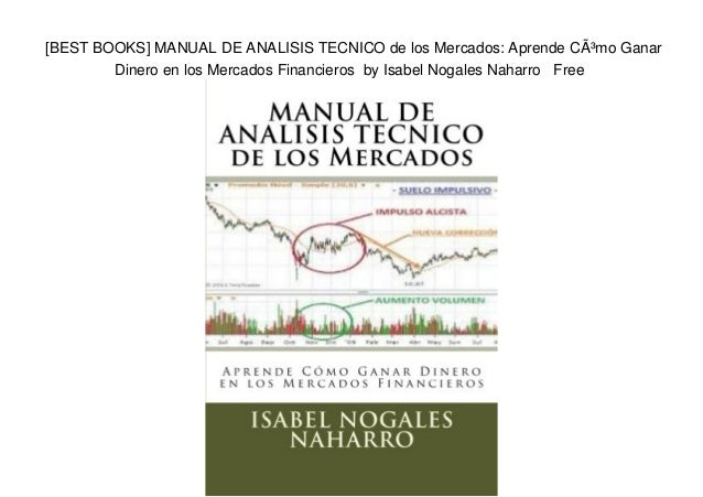 Best Books Manual De Analisis Tecnico De Los Mercados - 