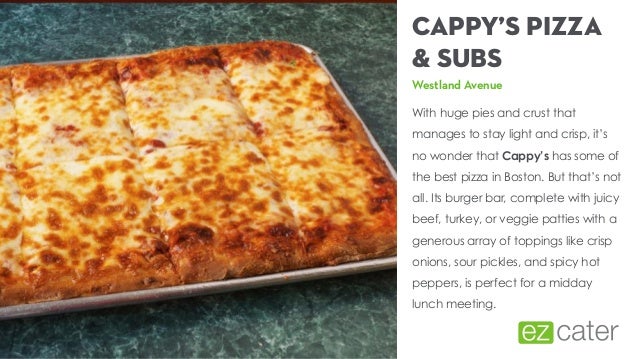 From Thin Crust To Deep Dish The Best Pizza Catering In Boston