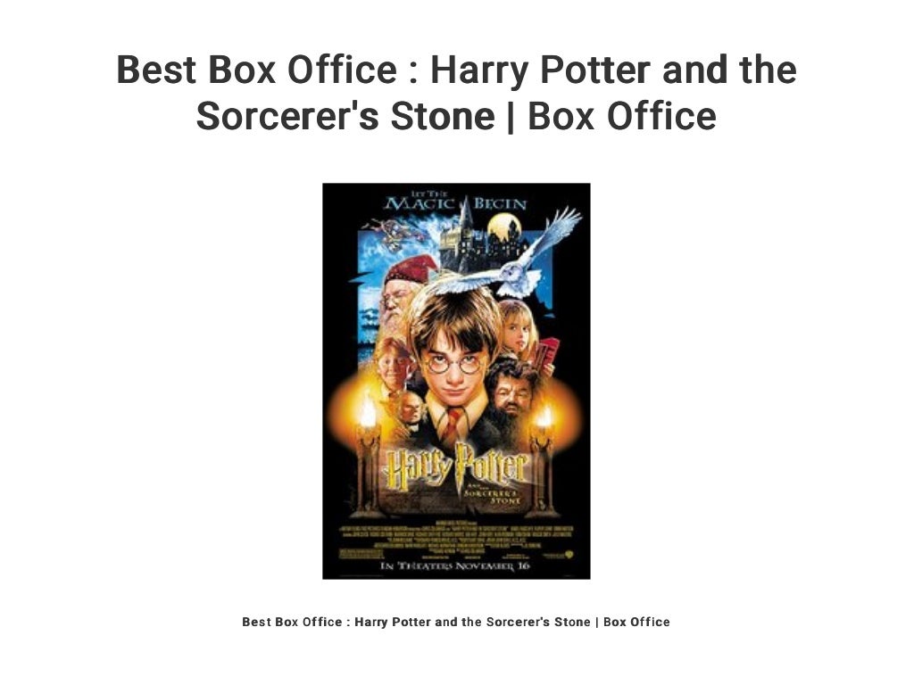 Best Box Office Harry Potter and the Sorcerer's Stone Box Office