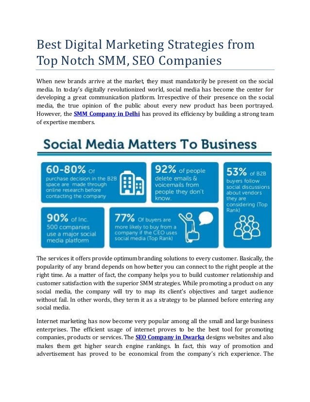 Best Branding Strategies from Top Notch SMM Companies