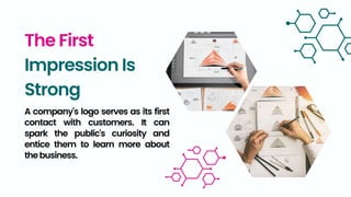 The First
Impression Is
Strong
A company's logo serves as its first
contact with customers. It can
spark the public's curiosity and
entice them to learn more about
thebusiness.
 
