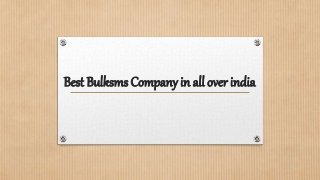 Best Bulksms Company in all over india
 