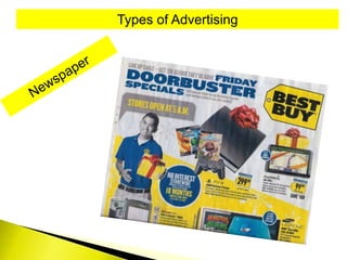 Types of Advertising
 