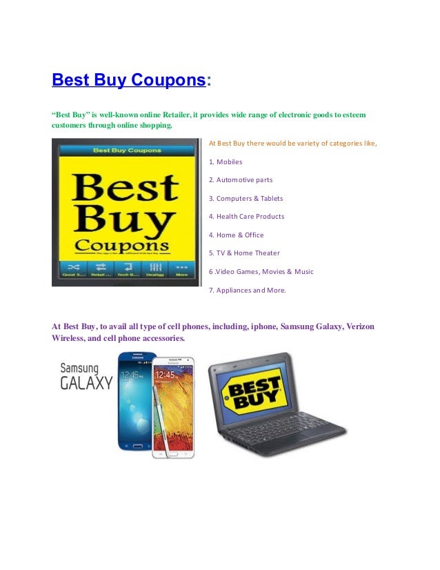 Best Buy Coupons for laptops