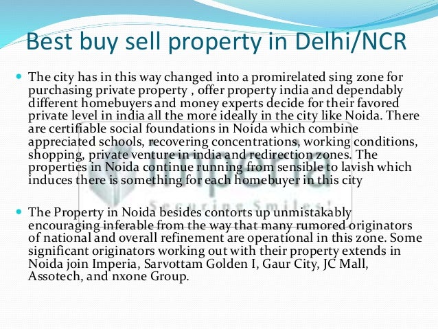 Best buy sell property in delhi/NCR