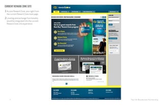 The CHI Wunderman Partnership11
Current reward zone site
1Access Reward Zone plus right from
the current Reward Zone main page.
2Leveling and exchange functionality
would be integrated into the current
Reward Zone site experience.
 