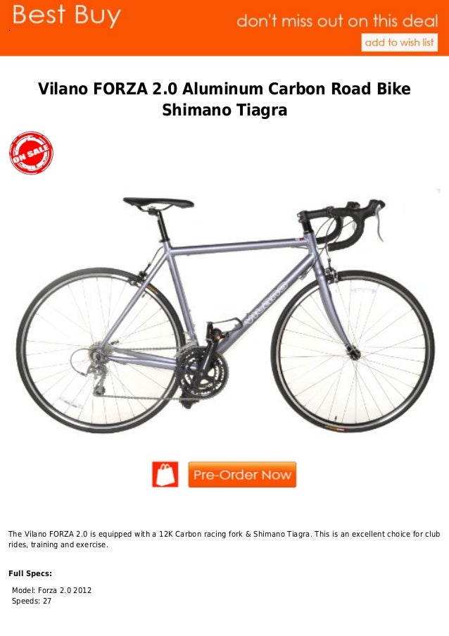 Vilano Forza Vilano Road Vilano Forza Aluminum Carbon Shimano Sora