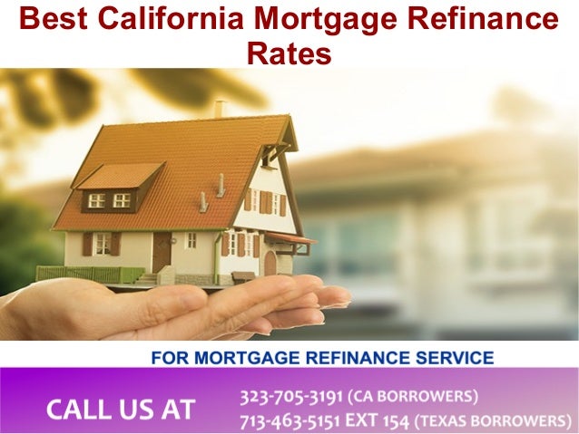 Best Mortgage Refinance Rates In California Rating Walls