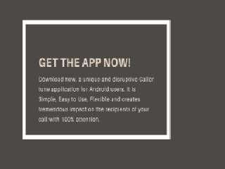 Best Caller Tune Application