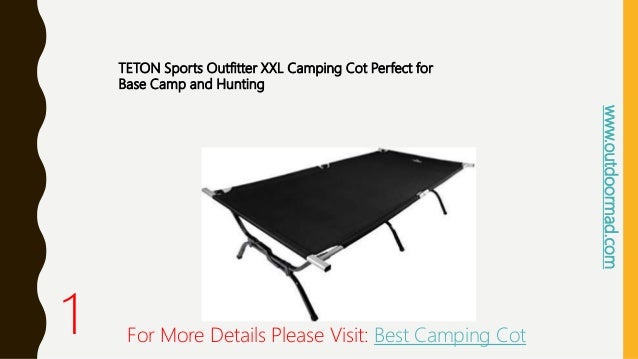 best camping cot for side sleepers
