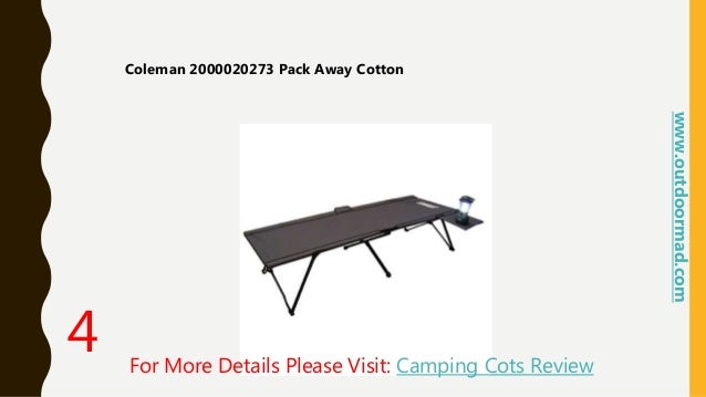 best camping cot for side sleepers
